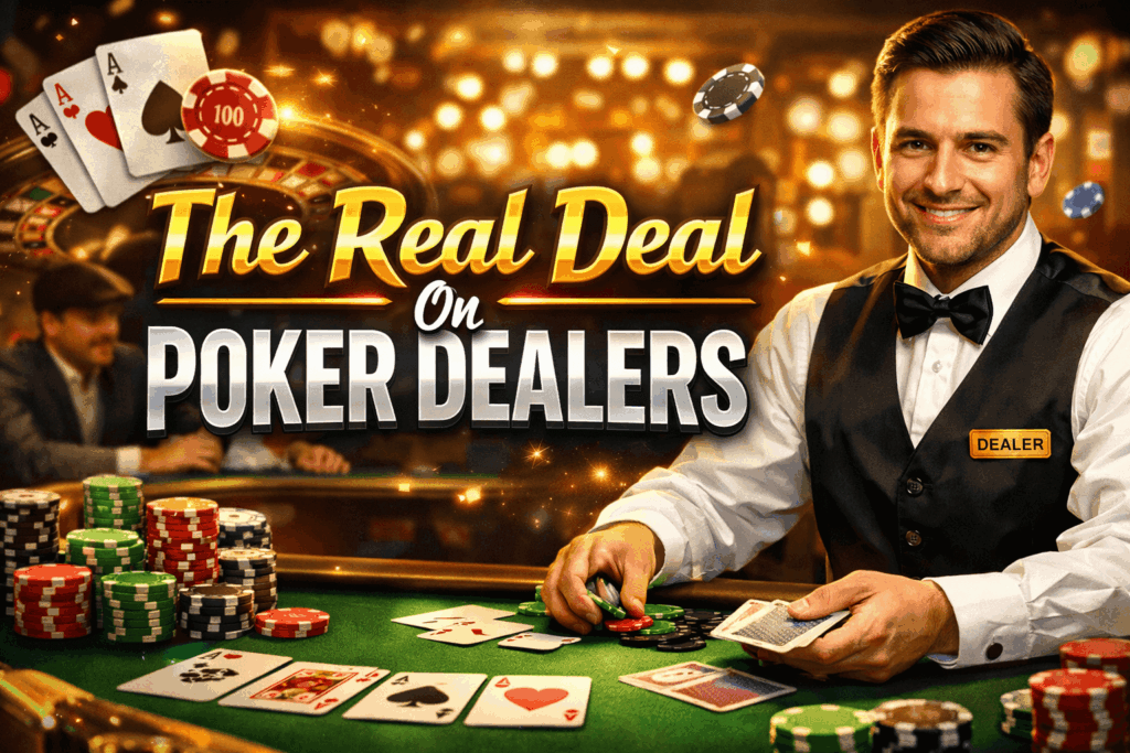 Dealer poker online dengan teknologi RNG dan live studio